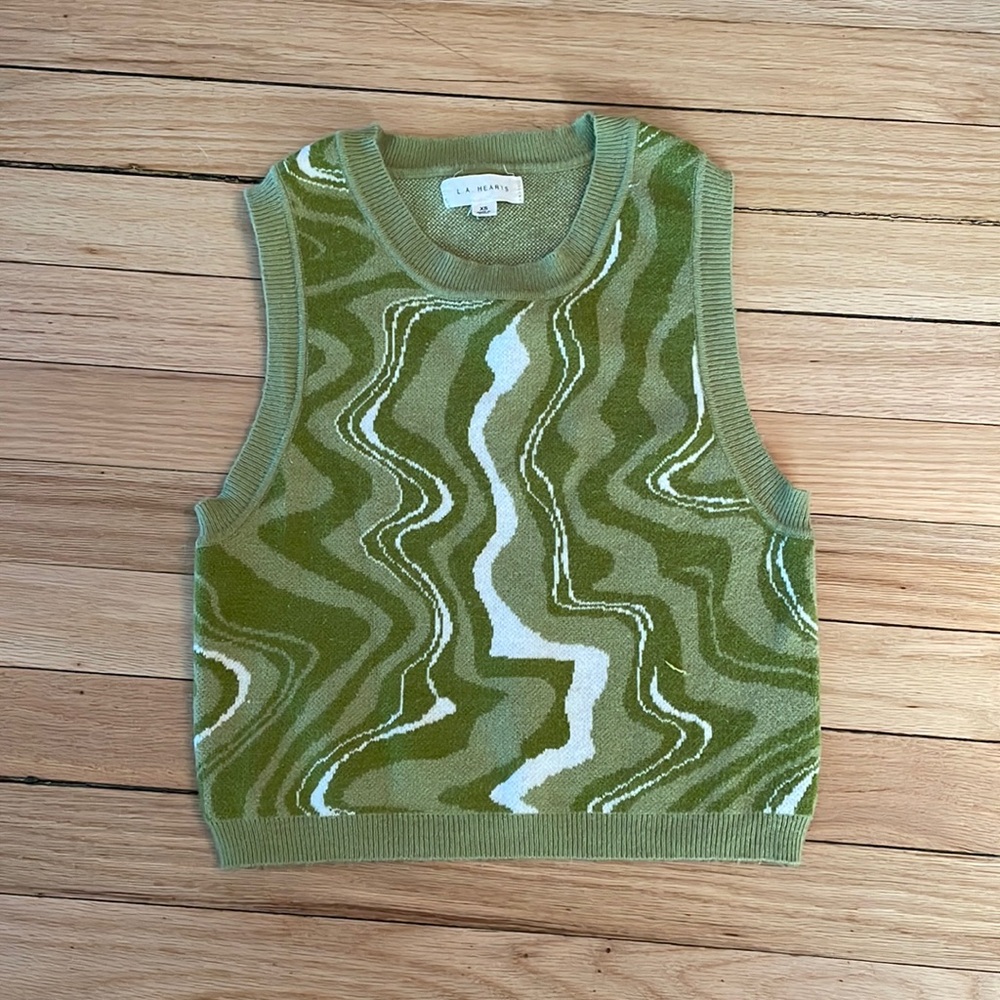 Pacsun LA Hearts sweater vest